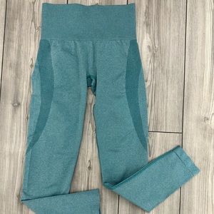 NVGTN Contour Navigation Teal Leggings Size XS